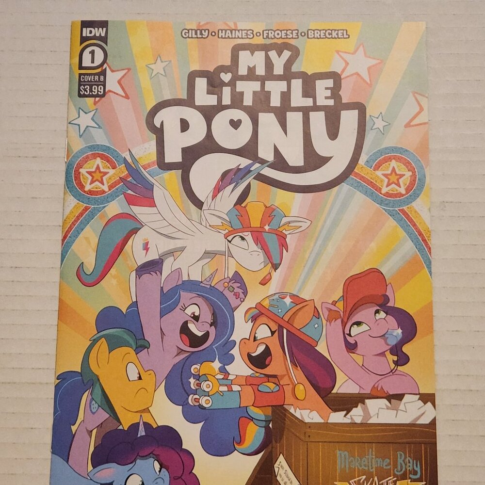 My Little Pony: Kentucky Roller Derby #1B (2024) IDW Publishing, Amy Mebberson